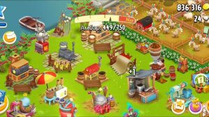 Hay Day# Хэй Дэй#30 Улучшение всех зданий в городе. Разбираем заводы.