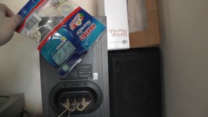 Mission MX1 stereo Black Bookshelf Speakers from facebook they sound very good Port bass test