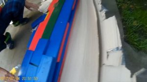 Как собрать песочницу с крышкой