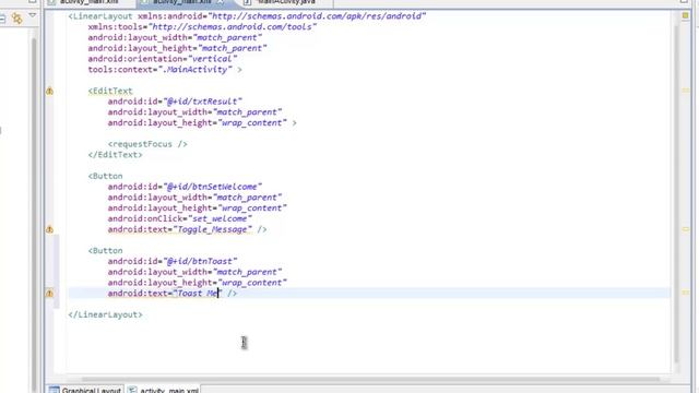 #android #androidtutorial  Android Tutorials Lesson 15  GetText and SetText