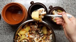 ГОРШОЧЕК, ВАРИ! | Жаркое в Глиняном Горшочке | Вкусный ужин
