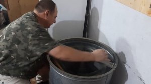 Откачка мёда 2020/ как качаем мёд