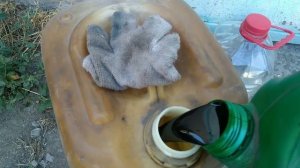 Дизель на отработке/Waste oil instead of diesel fuel