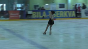 Фигурное катание, кубок Украины 2017, Евгения Ткаченко. Figure skating Evgeniya Tkachenko