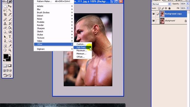 GFX PHOTOSHOP TUT BY KINGKONG860 High Pass. смотреть онлайн