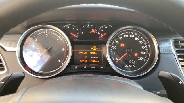 Утренний пуск Peugeot 508 1.6 e-Hdi смотреть онлайн