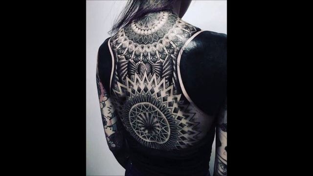 125 Breathtaking Blackwork Tattoo Designs смотреть онлайн