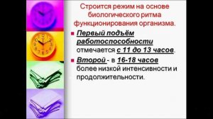 Режим дня школьника. ОБЖ 6 класс.