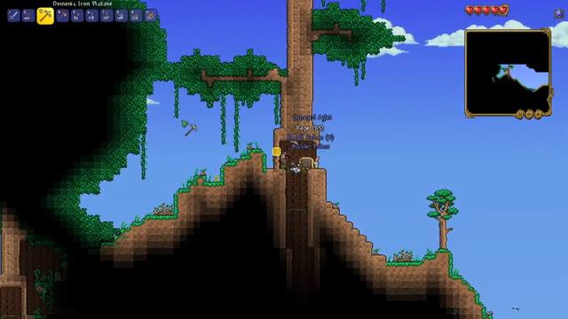 Terraria part 4 npc house building смотреть онлайн