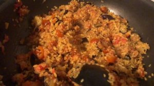 Плов с Баклажанами - Лучший Турецкий рецепт БУЛГУРА без мяса с овощами