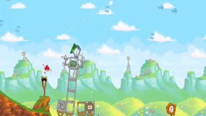 Angry Birds Classic Red's Mighty feathers All levels (Bonus) Egg Defender (player00713)