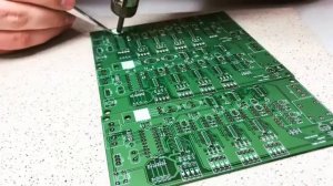 Пайка SMD феном