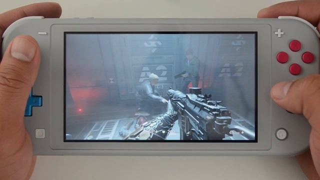 Wolfenstein 2 The New Colossus | Nintendo Switch Lite Gameplay