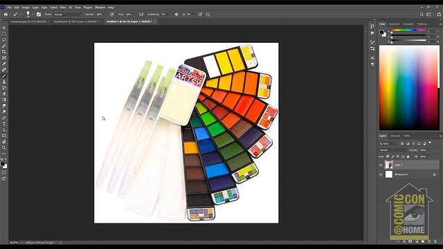 Cutting Edge Art Creation for Comics | Comic-Con@Home 2021