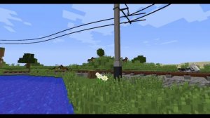 2ЭС4К несётся с грузовым поездом. | IR | MINECRAFT