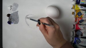 КАК писать БЕЛОЕ НА БЕЛОМ? Художник Надежда Ильина