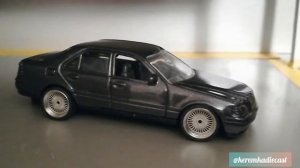 Welly Mercedes C-Classe Modified 1/64 #welly #mercedes #scale164 #cclass