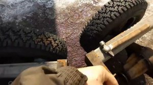 Самодельный минитрактор переломка переделка рулевого механизма