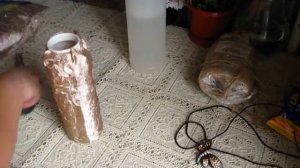 Декор банки тканью