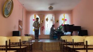 Ушаков Г., 1 курс ВСМШ (колледж), 2021 г., Д.Мийо Сюита для саксофона с оркестром "Скарамуш", 1 ч