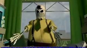 Grim Fandango Manny gets caught by Don Copal