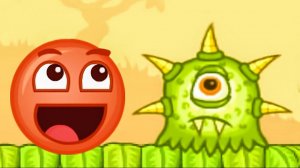 КРАСНЫЙ ШАР 5. Часть 1. Мультик ИГРА для детей Red Ball 5. Красный шарик на Игрули TV