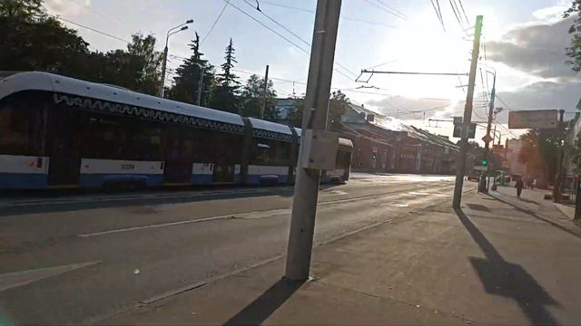 Прогулка по Москве, улица Лефортовский вал, Красноказарменная улица. 10 июня 2023 года Лефортово. смотреть онлайн