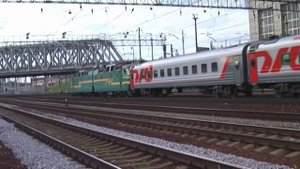 ЧС7-277 с поездом "Поморье", ст. Москва-Ярославская