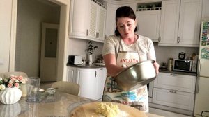 Десерт. Песочный пирог с курагой и изюмом. Быстрый рецепт десерта к столу.