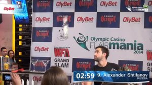 Flair Bartending Alexander Shtifanov Final Olympic Casino Flair Mania 2014