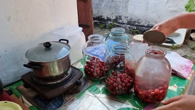 КОМПОТ ИЗ ЧЕРЕШНИ НА ЗИМУ