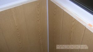 Теплое остекление балкона, отделка бюджет, панели ПВХ