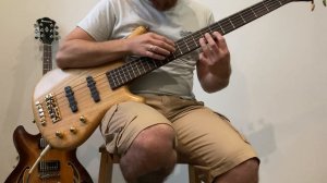 Bass Delay 2: Warwick Corvette Std 5 with Boss DD-7 Digital Delay