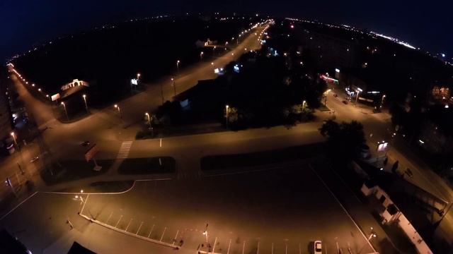 Челябинск timelapse улицы: Салютная - пр.Комарова - Героев Танкограда