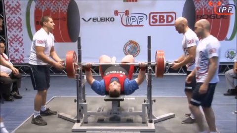 ЧМ без экипы IPF категория +120кг? ЧАСТЬ 2, (жим)