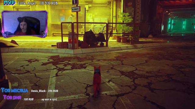 stray / стрей / МИЛАЯ ИГРА ПРО КОТИКА / первый взгляд смотреть онлайн