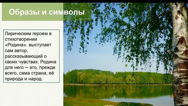 Россия в лирике русских поэтов