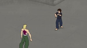 Chiharu Shiba vs Baki Шиба Чихару против Баки полный бой