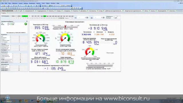 сайзинг QlikView и возможности веб интерфейса