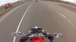 Suzuki Bandit 250V Гонка :D