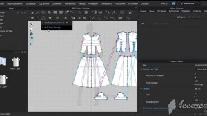 CLO3D Часть 6 - Инструменты для втачивания рукава в пройму