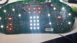 Пересвет панели приборов автомобиля   Гранта + плавный розжиг .