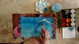 Занятие по ИЗО в старшей группе Мелешко А. А.