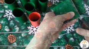 5 DIY НОВОГОДНИЕ УКРАШЕНИЯ из РУЛОНОВ  туалетной бумаги / Поделки из втулок от туалетной бумаги