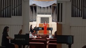 Юлия Щёкина - Шуман "Весенняя ночь"