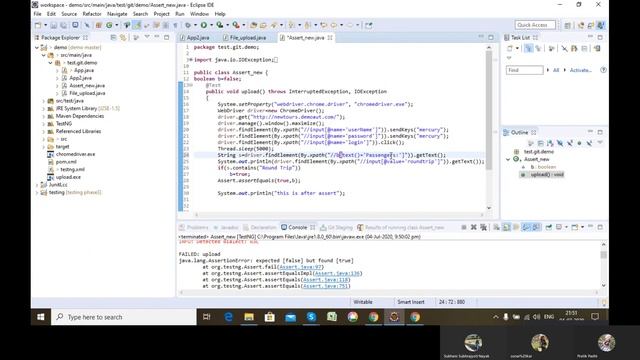 Selenium Tutorial 15: Using Hard Assert and Soft Assert