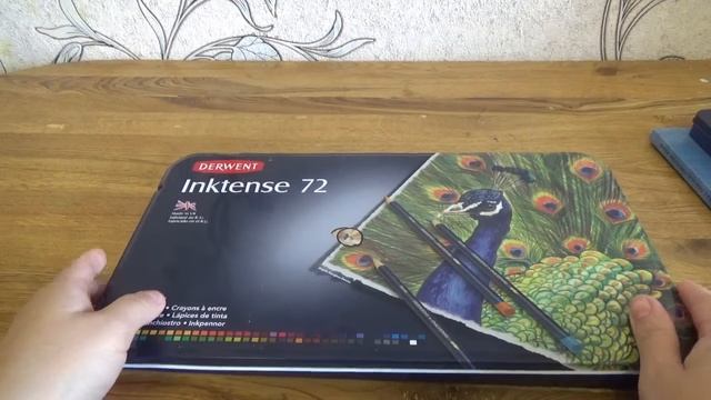 Обзор карандашей.Фабер Кастел.Дервент Инктенс. смотреть онлайн