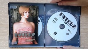 Распаковка Blu-ray "Великий Гэтсби" железный бокс коллекционное издание / The Great Gatsby futurepa