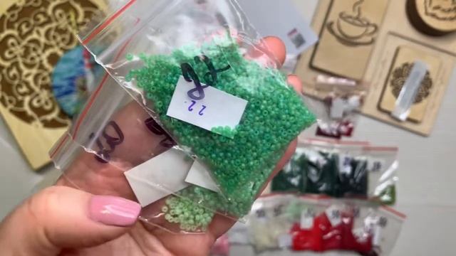 Новый старт - вышивка бисером "Гранаты" Золотые ручки. Обзор набора