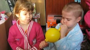 Надувание шариков